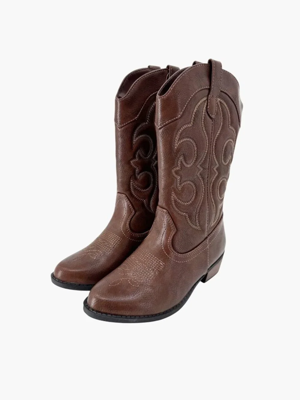 NEW Cat & Jack Kids' Montana Western Boots - Brown
